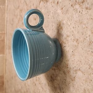 Fiesta Vintage ring handle cup. Tourquise.